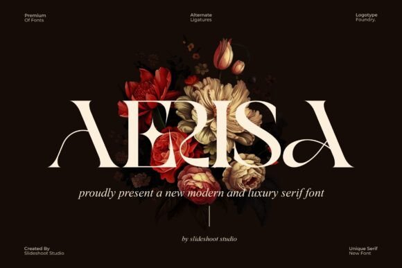 Aerisa Serif: Elevating Branding with a Modern Serif Font