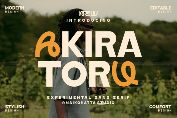Akira Toru: A Modern Sans Serif Font for Branding