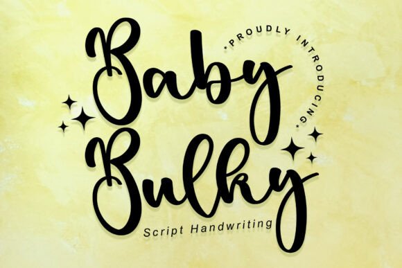 Baby Bulky: A Handwritten Font for Modern Web Design