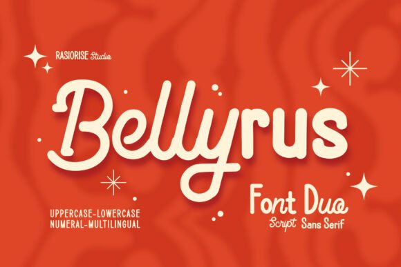 Bellyrus Font for Handmade Creations