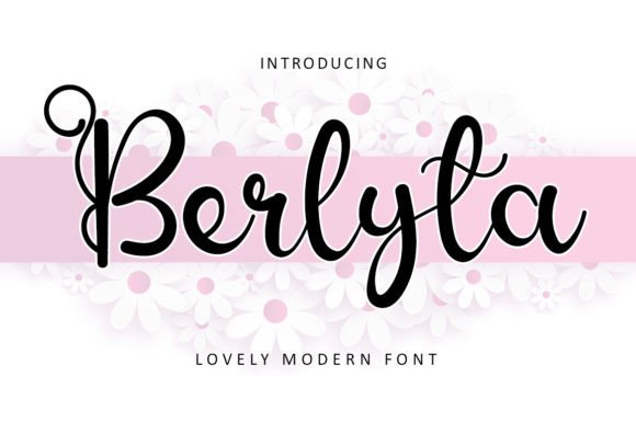 Berlyta: A Playful Font for Business Branding