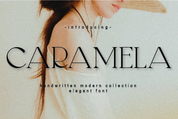 Caramela: A Modern Typeface for Digital Elegance
