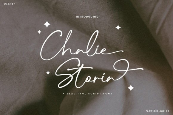 Chalie Storia: Elevating Campaigns with Timeless Script Font
