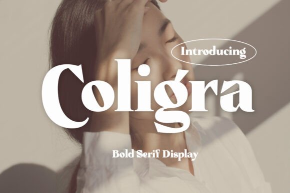 Coligra: A Bold Serif Font for Craft Projects