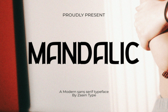 Discover Mandalic: A Modern Sans Serif Font for Branding Projects