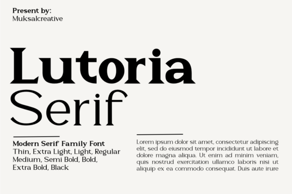 Discovering Lutoria Serif in a Lifestyle Blog Redesign
