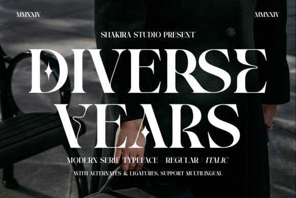 Diverse Vears – A Stylish Serif Font for Your Brand