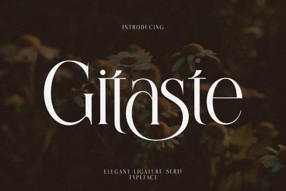Gitaste: A Serif Font That Elevates Handmade Creations