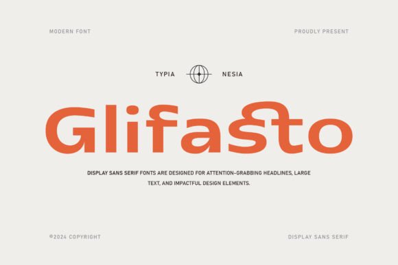 Glifasto: A Bold Sans Serif Font for Modern Campaigns