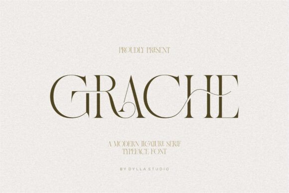 Grache: A Modern Serif Font for Polished Branding
