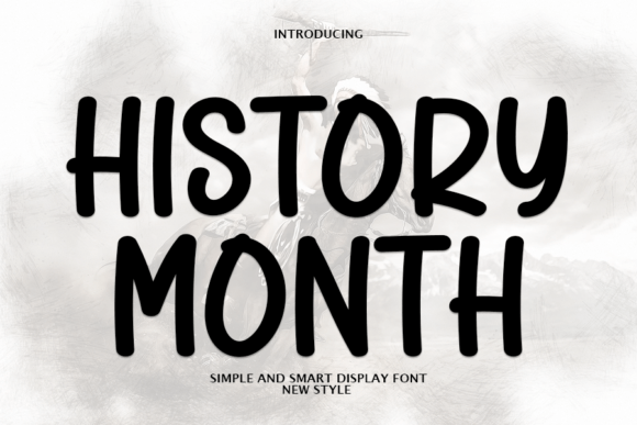 History Month Font for Modern Web Design