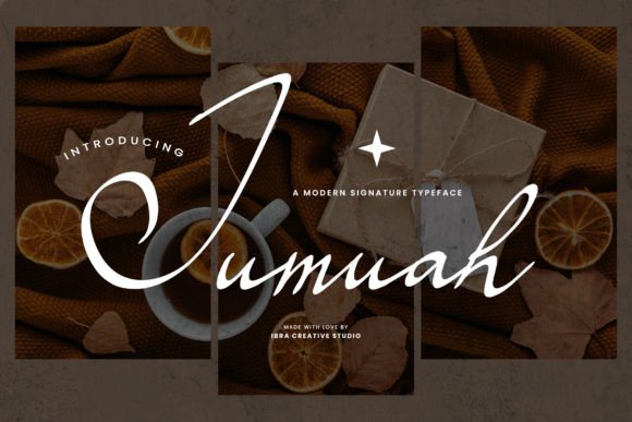 Jumuah: A Modern Script Font for Branding That Stands Out