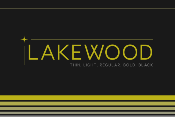 Lakewood Font: A Modern Sans Serif for Editorial Elegance