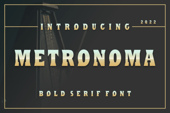 Metronoma: A Modern Serif Font for Professional Branding