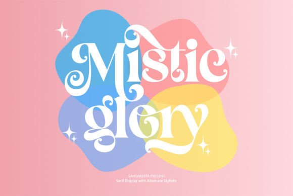 Mistic Glory Serif Font for Editorial Design
