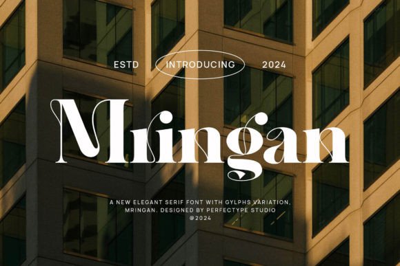 Mringan Serif Font for Handmade Creations