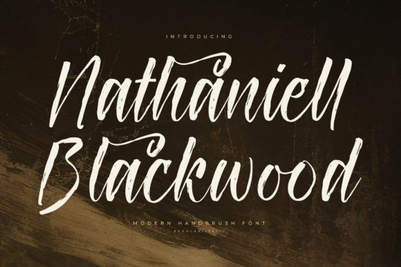 Nathaniell Blackwood Font for Professional Branding