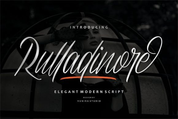 Rulladinore: A Modern Script Font for Polished Branding