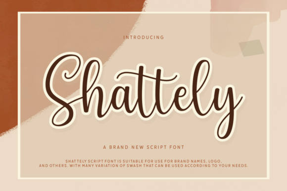 Shattely Script Font for Modern Branding