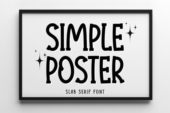 Simple Poster Font for Professional Branding
