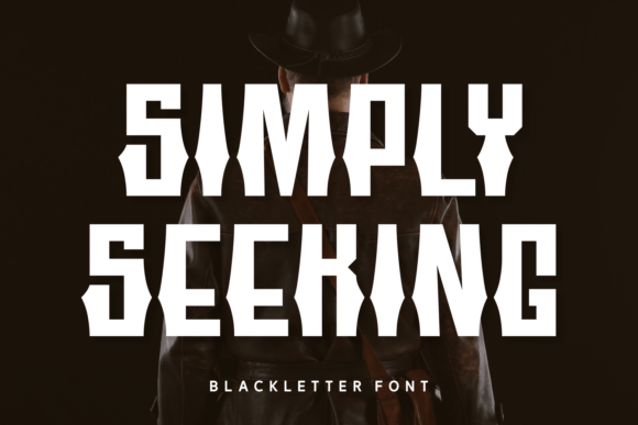 Simply Seeking: A Bold Font for Professional Branding