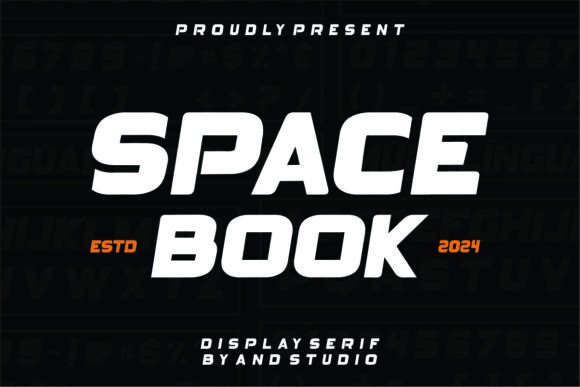 Spacebook: A Clean, Bold Sans Serif Font for Crafters and Makers