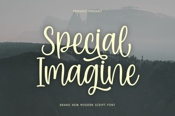 Special Imagine: A Graceful Font for Web Design