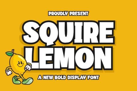 Squire Lemon: A Modern Sans Serif for Polished Branding