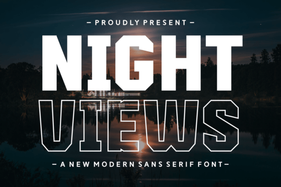 Upgrade Your Brand with the Night Views Font