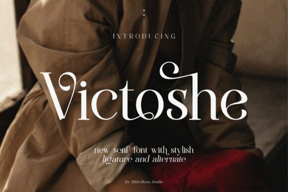 Victoshe Serif Font for Editorial Design