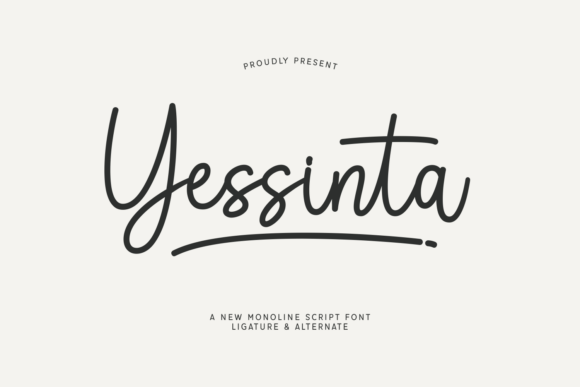 Yessinta: The Modern Script Font That Elevates Your Campaigns